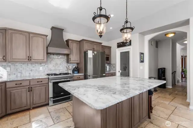 Kitchen view 2