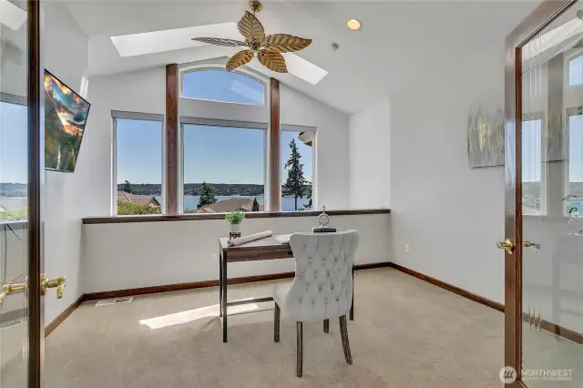 Office with amazing views.