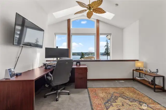 Upper level office/den.