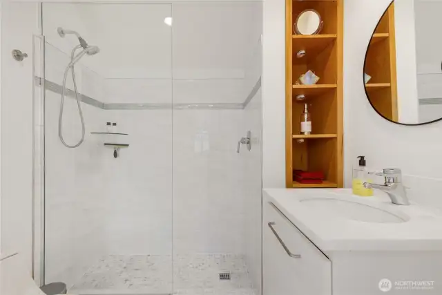 Another redesigned 3/4 bathroom!