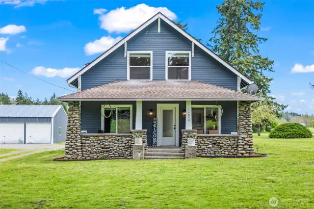 Welcome to a little slice of history! This solid, sturdy & adorable farmhouse was built in 1901!