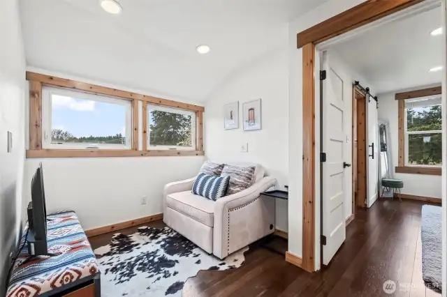 One of the two open loft areas. Would make a great little office