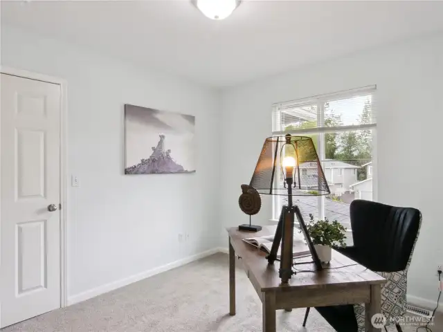 Use this room as an office or playroom