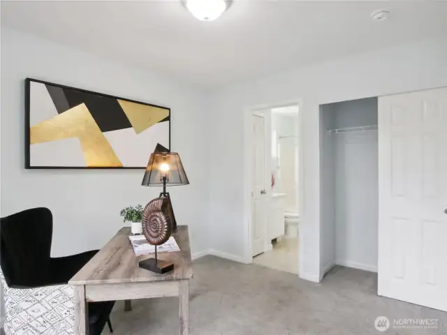 Use this room as an office.