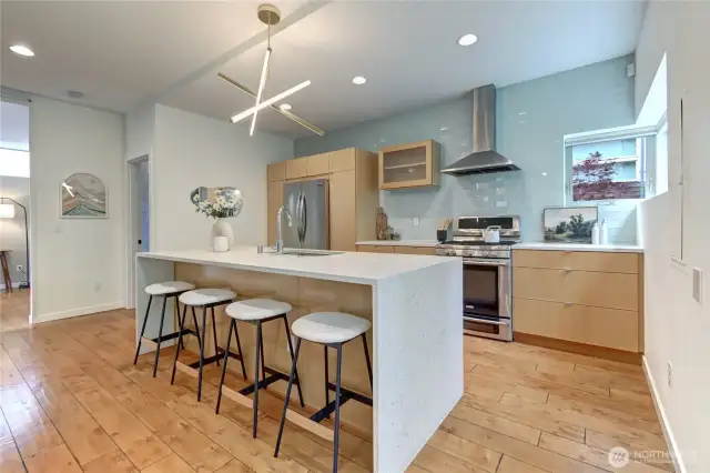 This island is made for entertaining!