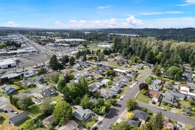 OVERHEAD VIEW LEFT FRONT OF HOME