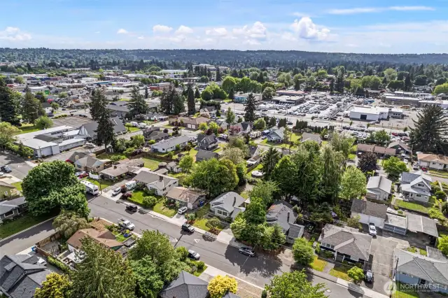 OVERHEAD VIEW FRONT OF HOME