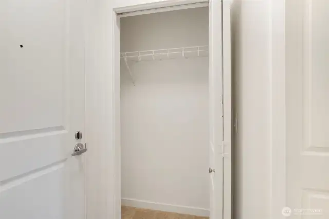 Front closed. No wasted space in this thoughtfully designed home.