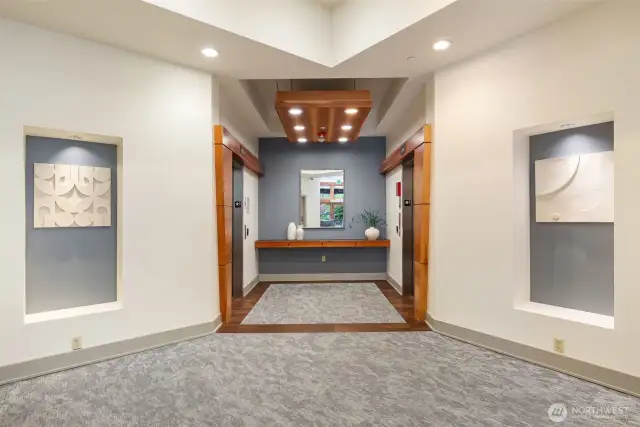 The common areas were refreshed in 2023.