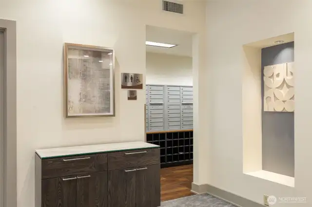 Mail room.