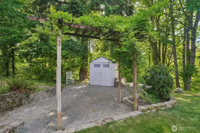 Shed comes with the home!!!