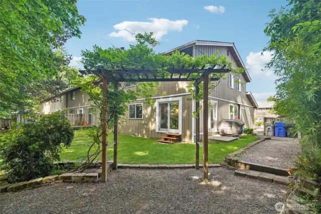 HUGE backyard for entertaining and/or summertime BBQ's