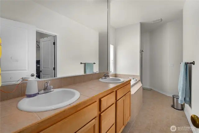 Primary en-suite bath