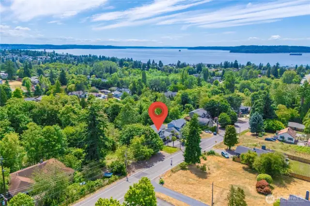 Close proximity to waterfront amenities in Des Moines