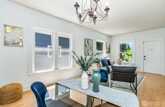 Welcome natural light throughout this home.