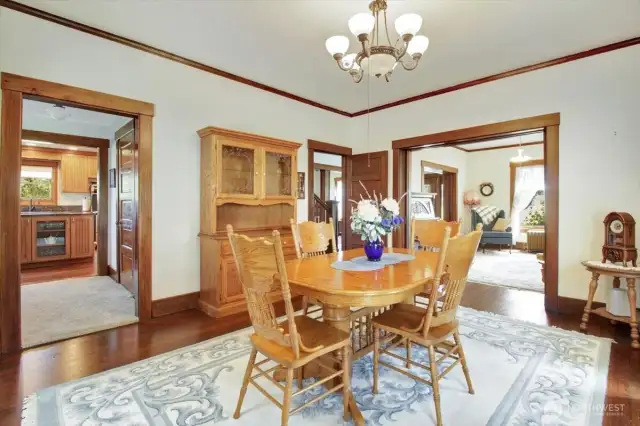 the dining room