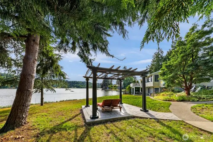 Lounge with a book here while listening to the wildlife and the sounds of the bay at Keyport!