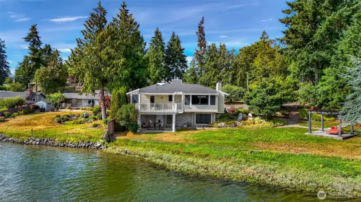 Fly-fish from the shores of your own garden.