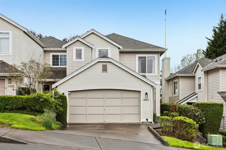 Clean, classic exterior with great curb appeal and welcoming feel