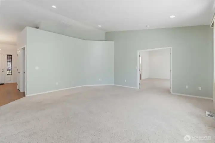 Professionally cleaned carpets