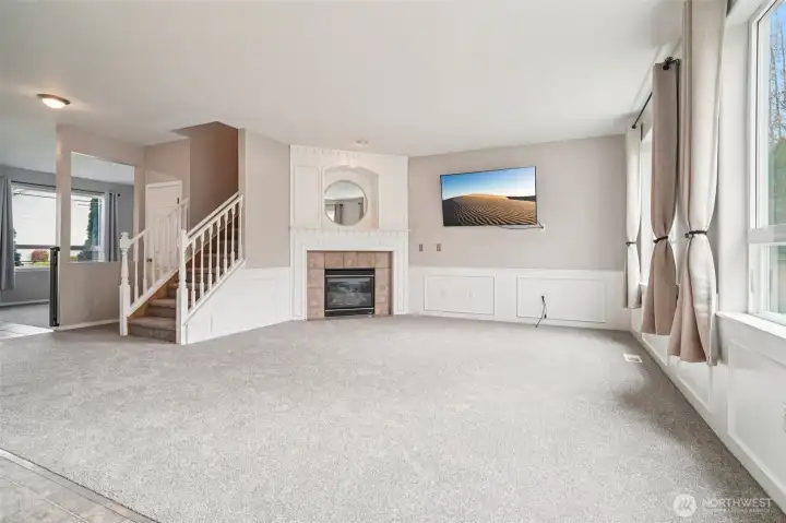 New carpet in Family room