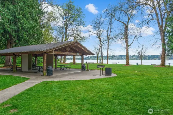 Picnic, swim, or play at Denny Park!