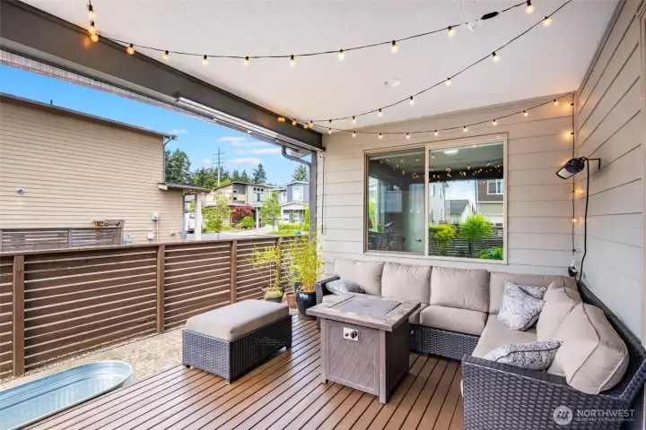 Covered deck