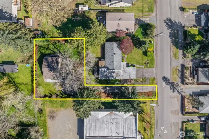 Driveway into the home is all a part of your lot, enjoy privacy and plenty of parking!
