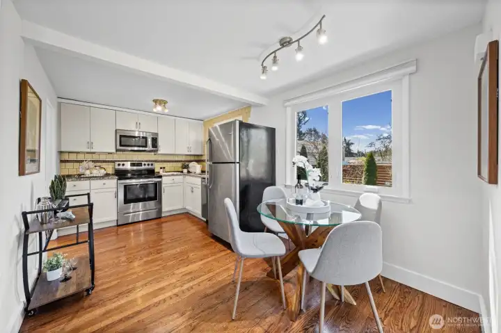 Breakfast Nook + Kitchen