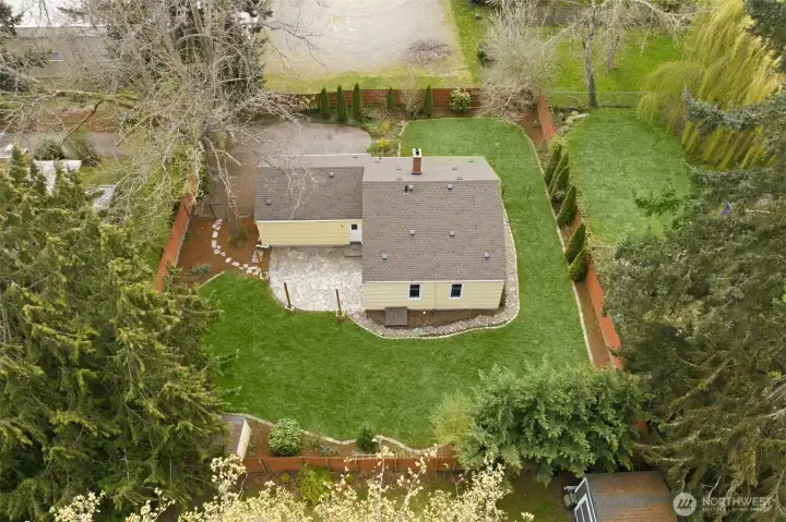 Aerial of Lot