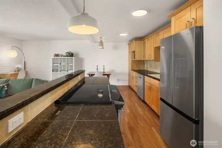 New French door refrigerator, too!