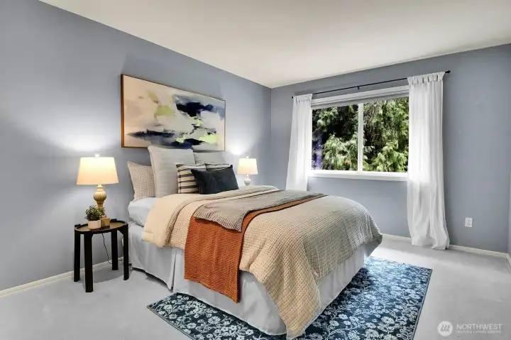 On the 2nd floor there are 3 guest bedrooms.  This is bedroom #3.