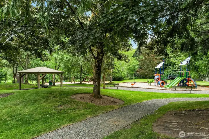 A neighborhood park & playground is just across the street!