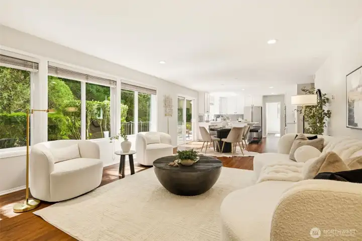 Open design concept perfect for entertaining Open design concept perfect for entertaining
