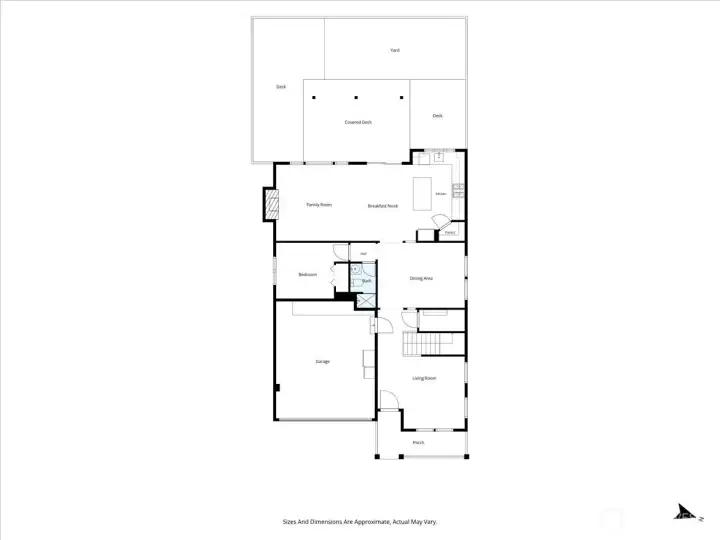 Main Floor floorplan