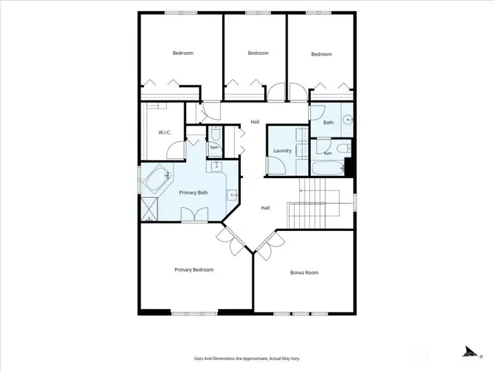 2nd Floor floorplan
