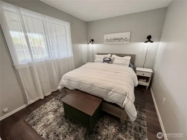 Lower level bedroom #4.
