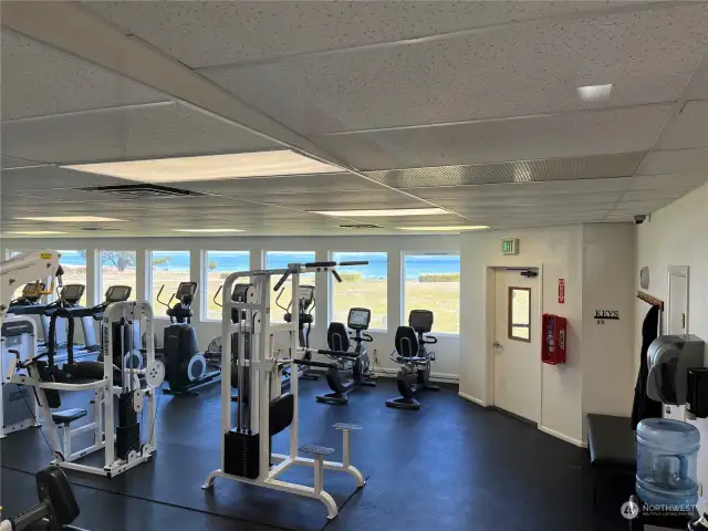 OSCC fitness center available to all homeowners in the Ocean Shores area.