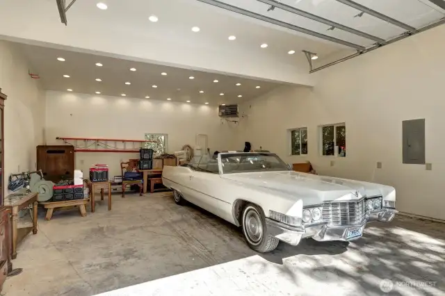 Detached Garage Interior