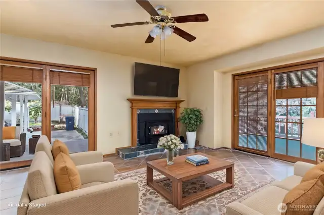 Family Room - Staged