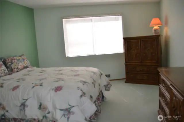 Primary bedroom on the south side