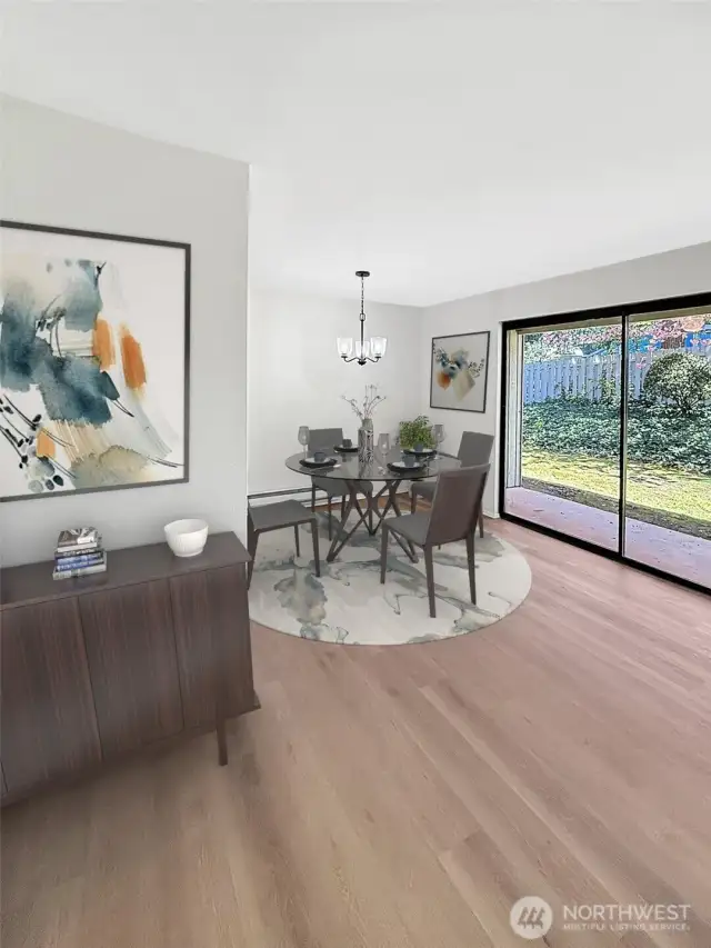 Dining area.