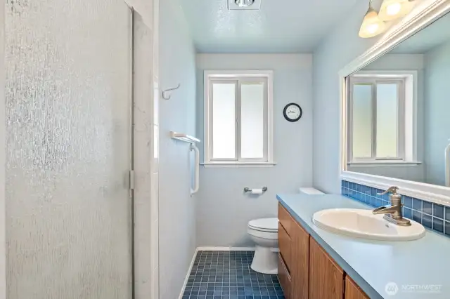 Primary bath off bedroom