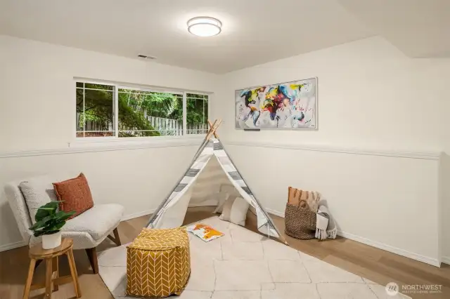 More space to enjoy in family room!
