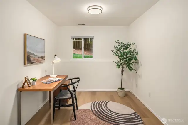 Lower level office