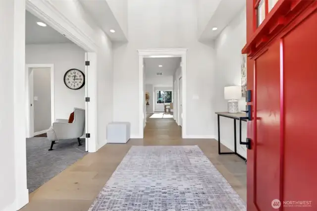 Open 2-story entry. Pictures depict a previously built home similar to the home going to be built on this lot. Floor plans, Elevations, colors, upgrades & materials may be different.