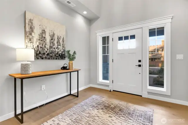 Open 2-story entry. Pictures depict a previously built home similar to the home going to be built on this lot. Floor plans, Elevations, colors, upgrades & materials may be different.