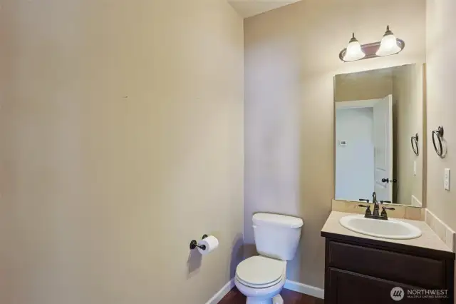 Half bath on main floor
