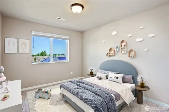 Bed 3 Virtual Staged