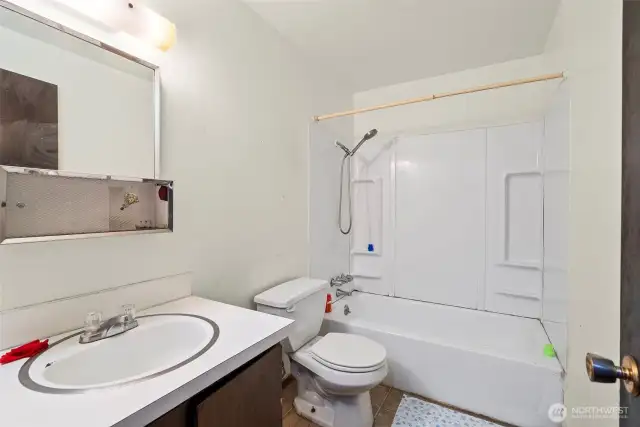 Shared bathroom.